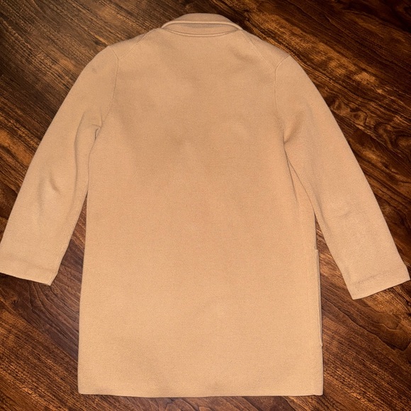 Quince 100% Organic Cotton Knit Camel Blazer - Picture 6 of 8